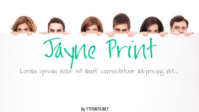 Jayne Print example